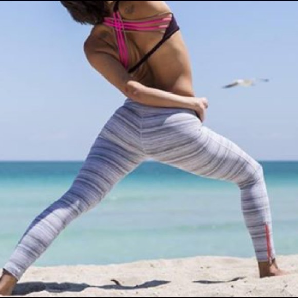 lululemon athletica Pants - 🔸 Lululemon high times cyber stripe silver fox 4